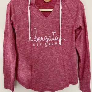 Super cute and comfy pink hoodie!